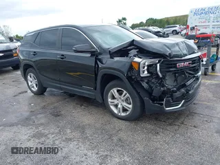 2022 GMC Terrain SLE z VIN 3GKALMEV5NL174474, wystawiony jako IAAI lot #42243317 z przebiegiem 56 771 mil mil oraz . Historia ofert i sprzedaży dostępna na DreamBid. Obrazek 1.