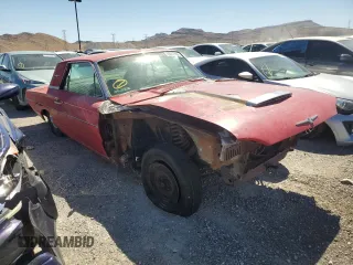 1966 Ford Thunderbird with VIN 6Y870135392, listed as a Copart auction lot 66917184 with Not Provided miles and Salvage Title. Bid and sale history available at DreamBid. Image 4.
