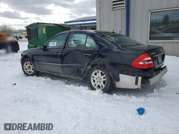 2005 Mercedes-Benz E 320 with VIN WDBUF82J85X169605, listed as a Copart auction lot 47415595 with Not Provided miles and Salvage Title. Bid and sale history available at DreamBid. Image 2.