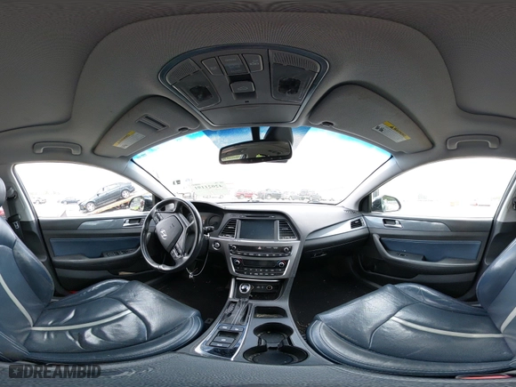 2017 Hyundai Sonata Hybrid Limited with VIN KMHE34L14HA055044, listed as a IAAI auction lot 42021191 with 286,825 mi miles. Bid and sale history available at carsss.com. Image 18.
