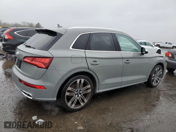 2019 Audi SQ5 Premium Plus with VIN WA1B4AFY9K2025075, listed as a Copart auction lot 49152064 with 71,288 mi miles and . Bid and sale history available at DreamBid. Image 3.
