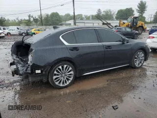2018 Acura RLX w/Technology Pkg with VIN JH4KC1F55JC001281, listed as a Copart auction lot 54120364 with 73,194 mi miles and Salvage Title. Bid and sale history available at carsss.com. Image 3.