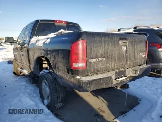 2005 Dodge Ram 3500 SLT with VIN 3D7LS38C95G850872, listed as a Copart auction lot 88531355 with 119,439 mi miles and Salvage Title. Bid and sale history available at carsss.com. Image 2.