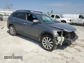 2008 Mazda CX-9 Grand Touring with VIN JM3TB38V380147926, listed as a Copart auction lot 48440265 with 140,686 mi miles and Salvage Title. Bid and sale history available at carsss.com. Image 4.