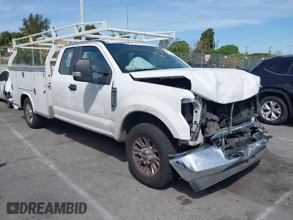 2020 Ford F-250 XL with VIN 1FD7X2A64LED22524, listed as a IAAI auction lot 41904127 with 65,255 mi miles and . Bid and sale history available at DreamBid. Image 1.