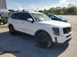 2021 Kia Telluride SX with VIN 5XYP5DHCXMG157444, listed as a Copart auction lot 61508445 with 50,145 mi miles and Non repairable. Bid and sale history available at DreamBid. Image 4.