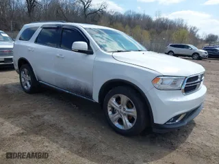 2014 Dodge Durango Limited with VIN 1C4RDJDG9EC345400, listed as a IAAI auction lot 42023709 with 145,316 mi miles. Bid and sale history available at carsss.com. Image 1.
