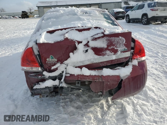 2011 Chevrolet Impala LT Retail with VIN 2G1WB5EK8B1208610, listed as a Copart auction lot 45486875 with 145,235 mi miles and Clean Title. Bid and sale history available at DreamBid. Image 6.