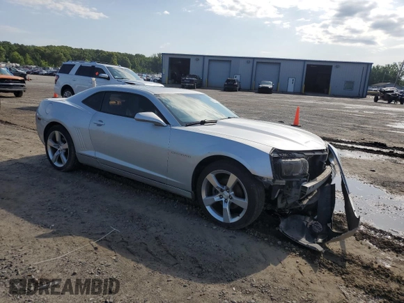2012 Chevrolet Camaro 2LT with VIN 2G1FC1E39C9108016, listed as a Copart auction lot 61721345 with 176,227 mi miles and Salvage title. Bid and sale history available at DreamBid. Image 4.