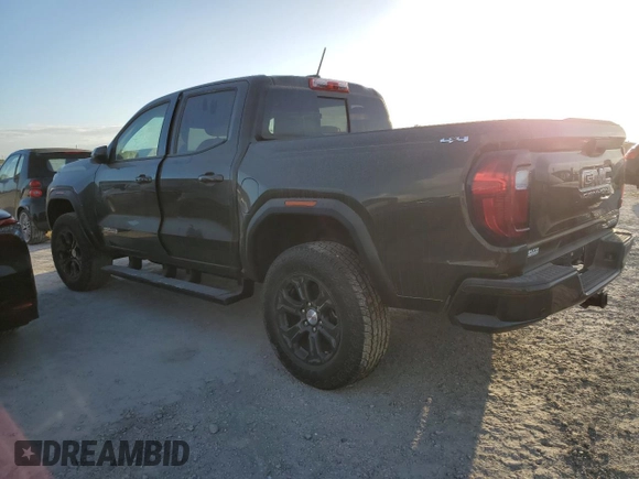 2023 GMC Canyon 4WD Elevation with VIN 1GTP6BEK6P1174954, listed as a Copart auction lot 76607754 with 0 mi miles and Salvage Title. Bid and sale history available at carsss.com. Image 2.