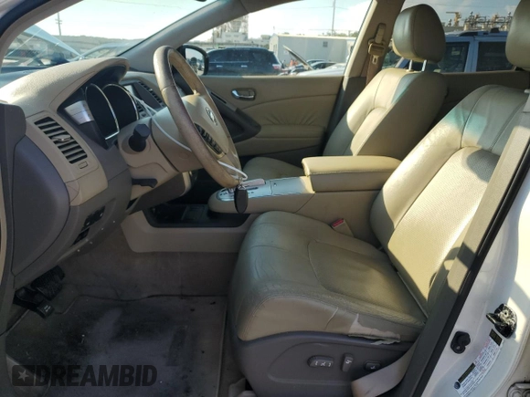 2009 Nissan Murano SL with VIN JN8AZ18UX9W020164, listed as a Copart auction lot 72122864 with 151,954 mi miles and Salvage Title. Bid and sale history available at carsss.com. Image 7.