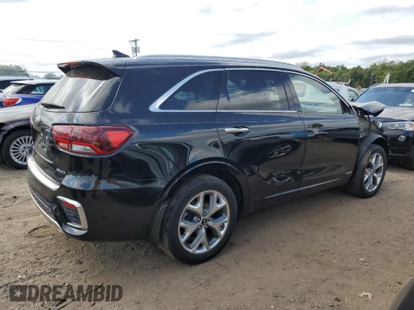 2020 Kia Sorento SX z VIN 5XYPKDA51LG703213, wystawiony jako Copart lot #70505674 z przebiegiem 48 270 mil mil oraz Szkoda całkowita • Salvage title. Historia ofert i sprzedaży dostępna na DreamBid. Obrazek 3.