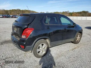 2020 Chevrolet Trax LS with VIN KL7CJKSB6LB035507, listed as a Copart auction lot 80215714 with 92,310 mi miles and Salvage Title. Bid and sale history available at carsss.com. Image 3.