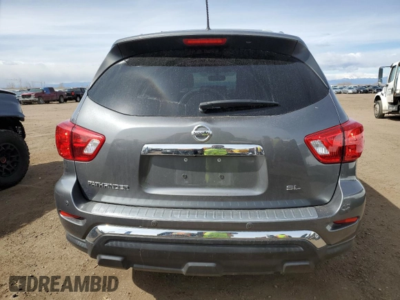2018 Nissan Pathfinder SL with VIN 5N1DR2MN8JC621121, listed as a Copart auction lot 49733905 with 84,544 mi miles and Salvage Title. Bid and sale history available at carsss.com. Image 6.