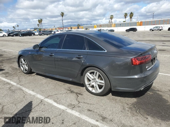 2016 Audi A6 Premium Plus with VIN WAUFGAFC4GN057387, listed as a Copart auction lot 49078355 with 99,493 mi miles and Salvage Title. Bid and sale history available at DreamBid. Image 2.