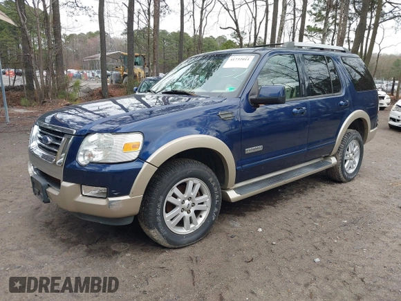 2006 Ford Explorer Eddie Bauer with VIN 1FMEU64816UA57673, listed as a IAAI auction lot 41732011 with 163,591 mi miles and . Bid and sale history available at DreamBid. Image 2.
