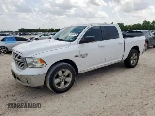 2019 Ram 1500 Big Horn with VIN 1C6RR6LT1KS546035, listed as a Copart auction lot 64569015 with 154,358 mi miles and Clean title. Bid and sale history available at DreamBid. Image 1.