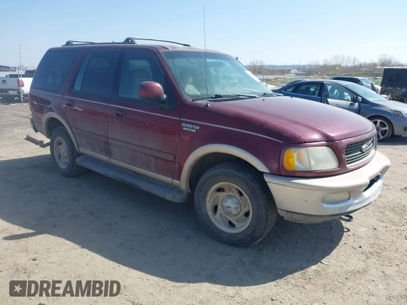1998 Ford Expedition XLT z VIN 1FMPU18L0WLB53634, wystawiony jako IAAI lot #41895376 z przebiegiem 223 475 mil mil oraz . Historia ofert i sprzedaży dostępna na DreamBid. Obrazek 1.