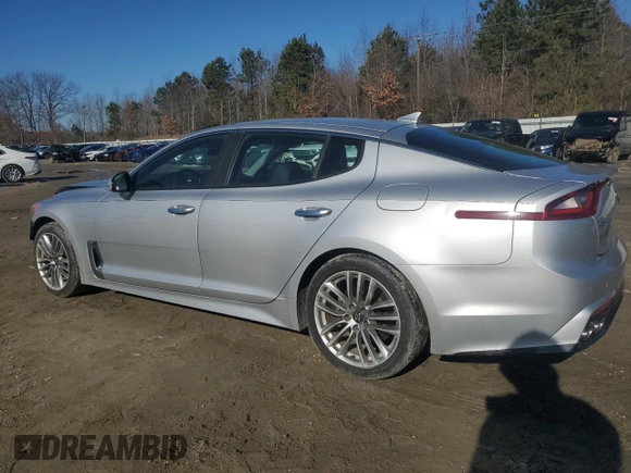 2018 Kia Stinger with VIN KNAE15LA5J6011169, listed as a Copart auction lot 87245514 with 67,199 mi miles and Salvage Title. Bid and sale history available at DreamBid. Image 2.