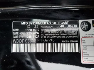2018 Mercedes-Benz SLC 300 z VIN WDDPK3JA2JF155039, wystawiony jako Copart lot #88947625 z przebiegiem 66 385 mil mil oraz Szkoda całkowita • Salvage title. Historia ofert i sprzedaży dostępna na DreamBid. Obrazek 14.