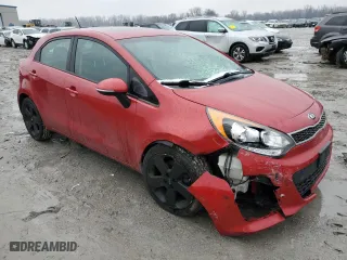 2016 Kia Rio EX with VIN KNADN5A31G6687860, listed as a Copart auction lot 44913155 with 54,038 mi miles and Salvage Title. Bid and sale history available at carsss.com. Image 4.