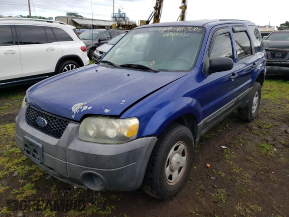 2005 Ford Escape XLS Value с VIN 1FMYU02Z35KA37621, выставлен на аукционе Copart как лот 44817004 с пробегом Не указан миль и Списание • Salvage title. История ставок и продаж доступна на DreamBid. Изображение 1.