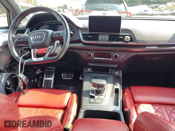 2019 Audi SQ5 Prestige with VIN WA1C4AFYXK2041080, listed as a Copart auction lot 60745403 with 51,411 mi miles. Bid and sale history available at carsss.com. Image 8.