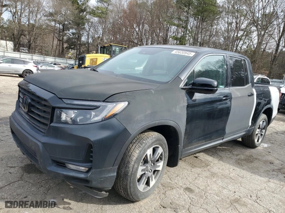 2021 Honda Ridgeline Sport with VIN 5FPYK3F11MB002479, listed as a Copart auction lot 45630945 with 17,520 mi miles and Salvage Title. Bid and sale history available at carsss.com. Image 1.