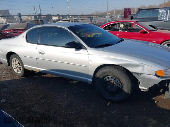 2002 Chevrolet Monte Carlo LS z VIN 2G1WW12E129220014, wystawiony jako IAAI lot #41781150 z przebiegiem 217 198 mil mil oraz . Historia ofert i sprzedaży dostępna na DreamBid. Obrazek 13.