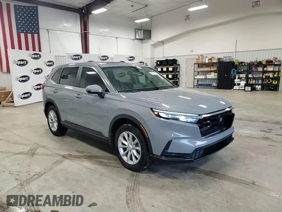 2025 Honda CR-V EX with VIN 2HKRS4H45SH421878, listed as a Copart auction lot 52158575 with 17,431 mi miles and Salvage Title. Bid and sale history available at DreamBid. Image 11.