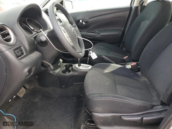 2019 Nissan Versa Sedan SV with VIN 3N1CN7AP8KL800072, listed as a Copart auction lot 50258225 with 36,604 mi miles and Salvage Title. Bid and sale history available at carsss.com. Image 7.