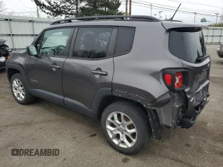 2017 Jeep Renegade Latitude with VIN ZACCJBBB1HPF66713, listed as a Copart auction lot 51948275 with 63,091 mi miles and Salvage Title. Bid and sale history available at carsss.com. Image 2.