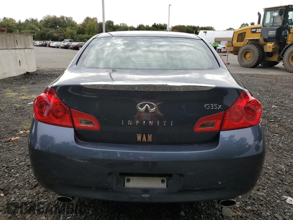2007 Infiniti G35 G35x with VIN JNKBV61F97M814147, listed as a Copart auction lot 73292844 with 125,663 mi miles and Salvage Title. Bid and sale history available at DreamBid. Image 6.