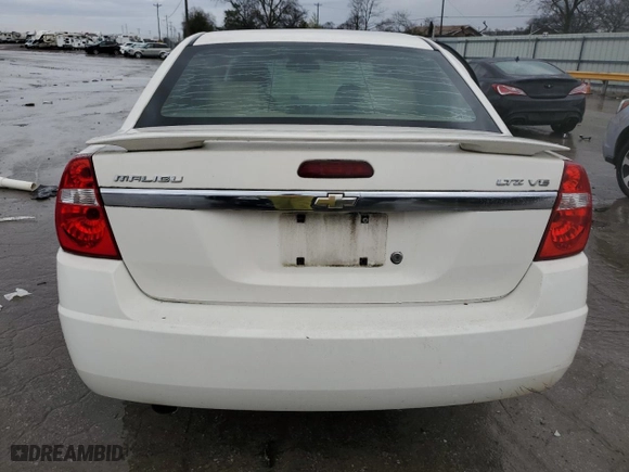 2007 Chevrolet Malibu LTZ with VIN 1G1ZU57N67F301754, listed as a Copart auction lot 86716424 with 140,437 mi miles and Salvage Title. Bid and sale history available at carsss.com. Image 6.