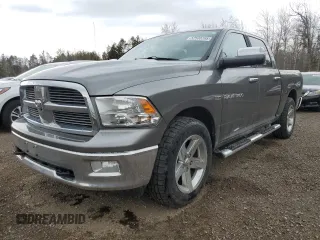 2012 Ram 1500 Big Horn with VIN 1C6RD7LT8CS202255, listed as a Copart auction lot 52500265 with 161,586 mi miles and Clean Title. Bid and sale history available at carsss.com. Image 1.