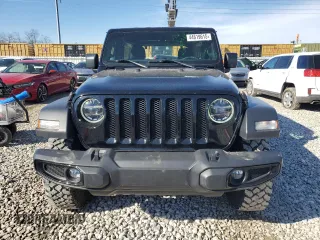 2021 Jeep Wrangler Unlimited Willys Sport with VIN 1C4HJXDG2MW569922, listed as a Copart auction lot 44619615 with 47,641 mi miles and Salvage title. Bid and sale history available at DreamBid. Image 5.