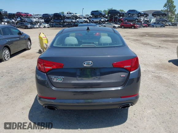 2011 Kia Optima LX with VIN KNAGM4A78B5185164, listed as a IAAI auction lot 41999846 with 216,008 mi miles and . Bid and sale history available at carsss.com. Image 16.
