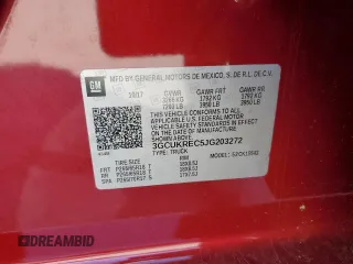 2018 Chevrolet Silverado 1500 LT with VIN 3GCUKREC5JG203272, listed as a Copart auction lot 61239994 with 82,485 mi miles and Salvage Title. Bid and sale history available at carsss.com. Image 12.