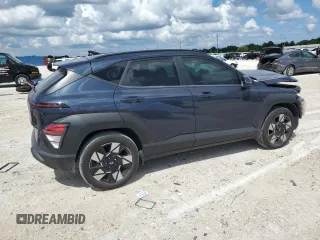 2024 Hyundai Kona SEL with VIN KM8HB3AB5RU116441, listed as a Copart auction lot 72731254 with 3,679 mi miles and Non Repairable. Bid and sale history available at carsss.com. Image 3.