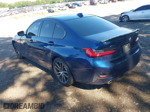 2019 BMW 3 Series 330i xDrive with VIN WBA5R7C59KAJ83727, listed as a IAAI auction lot 42244312 with 69,680 mi miles and . Bid and sale history available at DreamBid. Image 3.