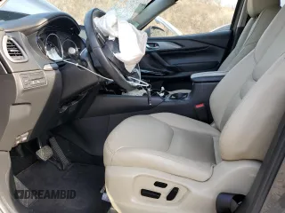 2022 Mazda CX-9 Touring with VIN JM3TCBCY6N0612672, listed as a Copart auction lot 62984835 with 28,456 mi miles and Salvage title. Bid and sale history available at DreamBid. Image 7.