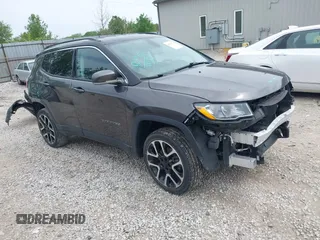 2018 Jeep Compass Limited z VIN 3C4NJDCB1JT481078, wystawiony jako IAAI lot #42215310 z przebiegiem 58 629 mil mil oraz . Historia ofert i sprzedaży dostępna na DreamBid. Obrazek 1.