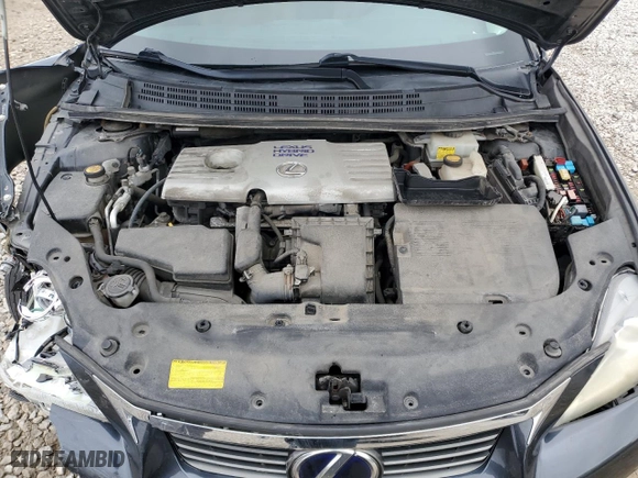 2011 Lexus CT 200h with VIN JTHKD5BH3B2004045, listed as a Copart auction lot 51083395 with 155,267 mi miles and Salvage Title. Bid and sale history available at carsss.com. Image 13.