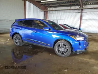 2022 Acura RDX w/A-Spec Package with VIN 5J8TC1H63NL003405, listed as a Copart auction lot 43054095 with 0 mi miles and Salvage Title. Bid and sale history available at carsss.com. Image 4.