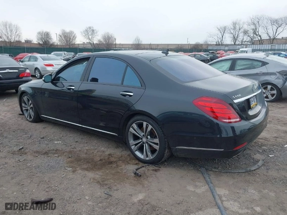 2016 Mercedes-Benz S-Class S 550 with VIN WDDUG8FB2GA262066, listed as a IAAI auction lot 41566051 with 1 mi miles. Bid and sale history available at carsss.com. Image 3.