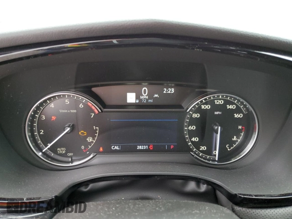 2023 Cadillac XT5 FWD Premium Luxury with VIN 1GYKNCR46PZ159140, listed as a Copart auction lot 45050085 with 28,231 mi miles and Non Repairable. Bid and sale history available at carsss.com. Image 9.