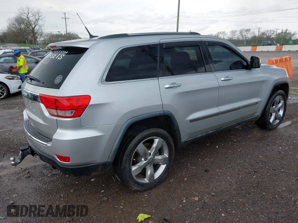2011 Jeep Grand Cherokee Overland with VIN 1J4RS6GT9BC531830, listed as a IAAI auction lot 41960640 with 175,310 mi miles and . Bid and sale history available at DreamBid. Image 4.