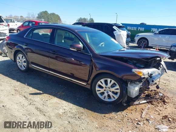 2012 Toyota Avalon z VIN 4T1BK3DB2CU458020, wystawiony jako IAAI lot #41707811 z przebiegiem 91 999 mil mil oraz . Historia ofert i sprzedaży dostępna na DreamBid. Obrazek 1.