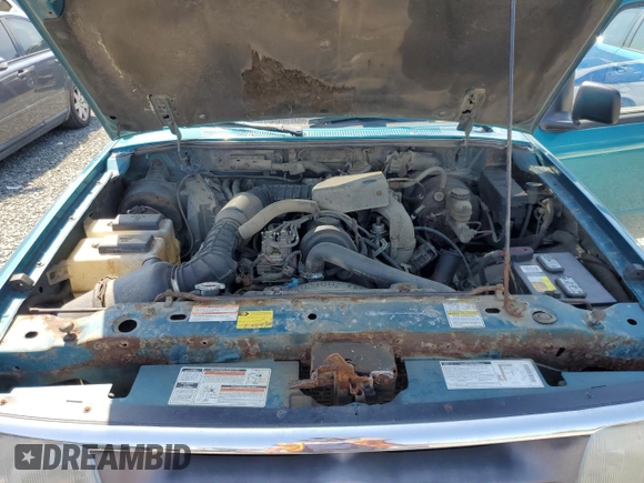 1997 Ford Ranger XL with VIN 1FTCR14A7VPB26334, listed as a Copart auction lot 55489345 with 230,433 mi miles and Clean Title. Bid and sale history available at carsss.com. Image 11.