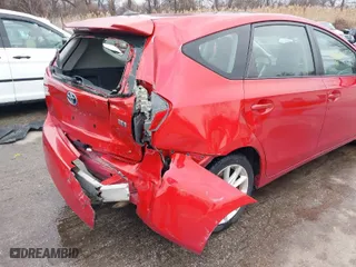 2012 Toyota Prius v Two with VIN JTDZN3EU3C3012636, listed as a IAAI auction lot 41485685 with 186,053 mi miles. Bid and sale history available at carsss.com. Image 17.